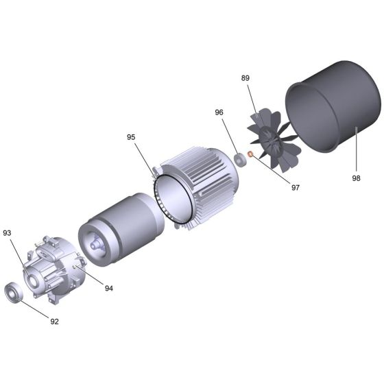 Motor Assembly for Karcher HD 5-15 CX Plus Pressure Washer