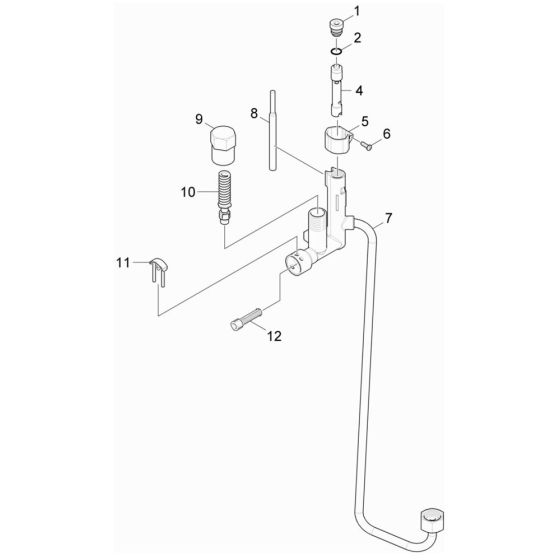 Safety Valve Assembly for Karcher HDS 6-14 C Pressure Washer