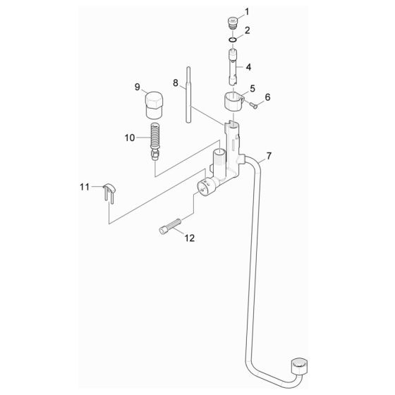 Safety Valve Assembly for Karcher HDS 6-12 C Pressure Washer