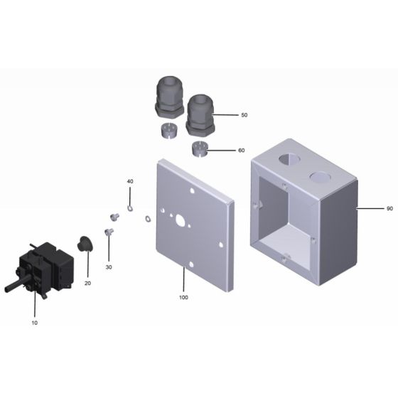 Switch Box Assembly for Karcher HDS 8-20 DE Pressure Washer