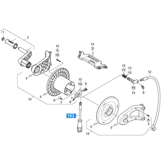 Hose Reel Assembly for Karcher HDS 8-18-4 C Pressure Washer