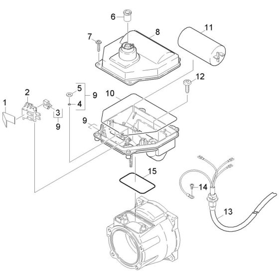 Control Box Assembly for Karcher HDS 5-11 UX Pressure Washer