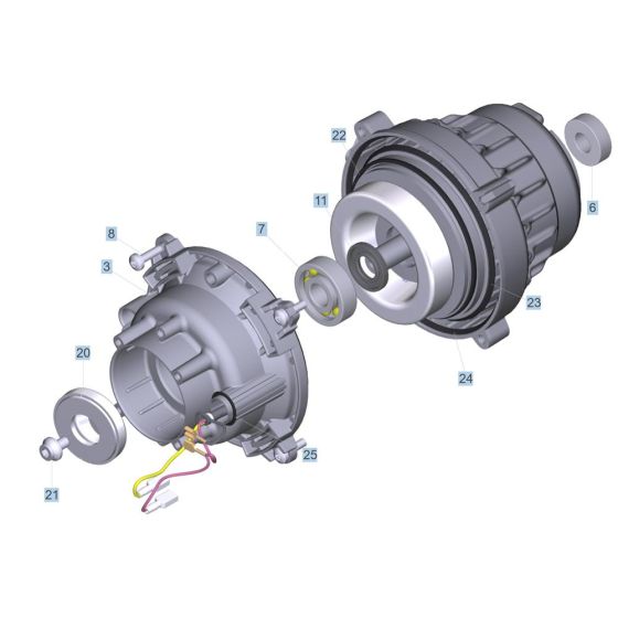 Transmission Assembly for Karcher K 3 Deluxe Premium Pressure Washer