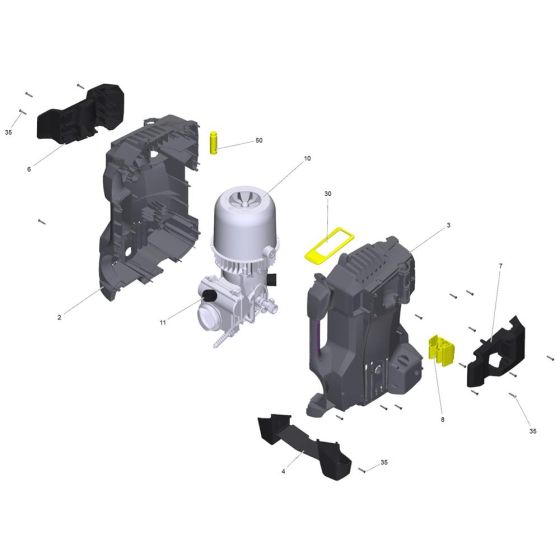 Housing Assembly for Karcher PRO HD 400 Pressure Washer