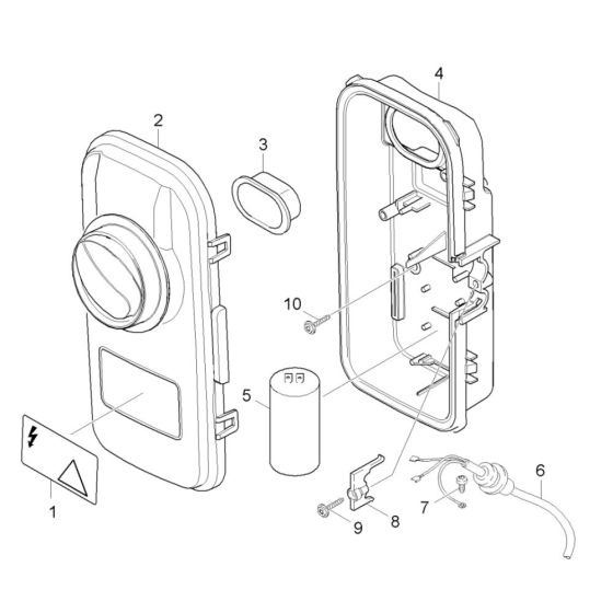 Electric Box Assembly for Karcher Xpert HD 7125 X Plus Pressure Washer