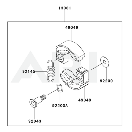 P.T.O Equipment for Kawasaki KBL27C