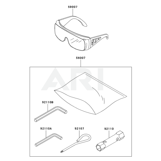 Kawasaki KCL600A Tool