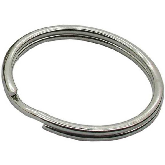Steel Split Rim Key Ring