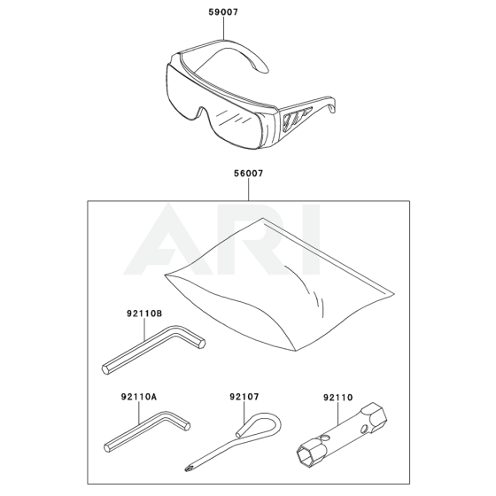 Kawasaki KHDS750A Tool