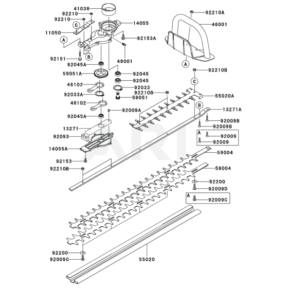 Case/Cutter for KHT750S