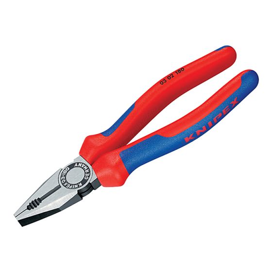 Combination Pliers Multi Component Grip 200mm by Knipex - 03 02 200 SB