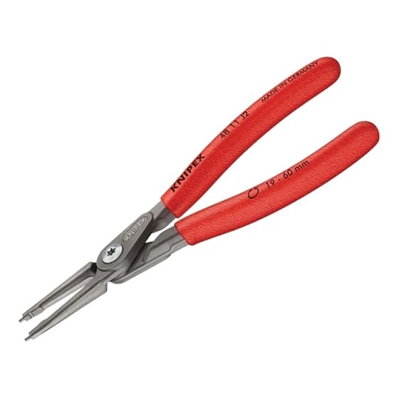 Precision Circlip Pliers Internal Straight 19-60mm J2 by Knipex - 48 11 J2 SB