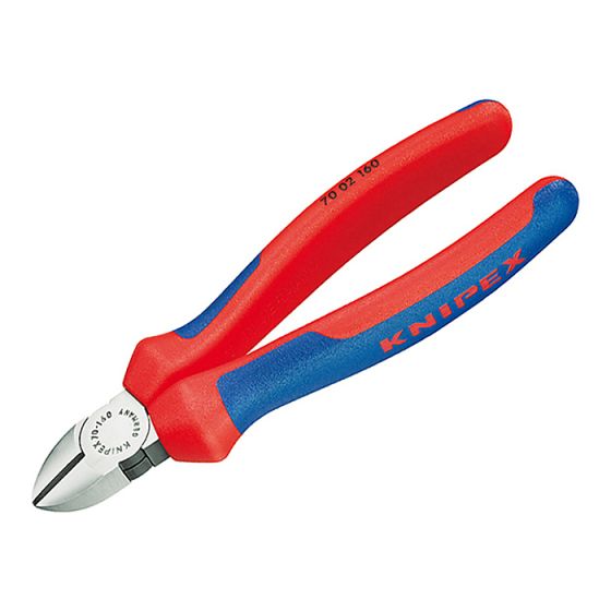 Diagonal Cutters Comfort Multi Component Grip 140mm by Knipex - 70 02 140 SB