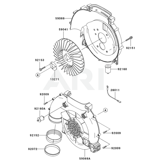 KRB450BC Blower Housing