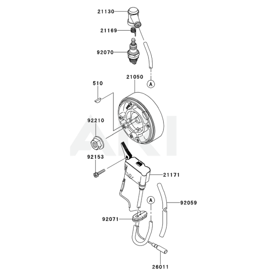 Kawasaki KRB650B Electric Parts