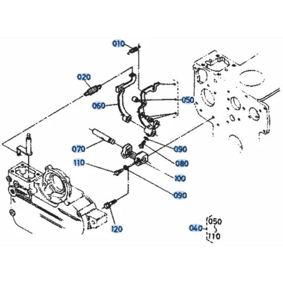 Governor Assembly for Kubota KH51