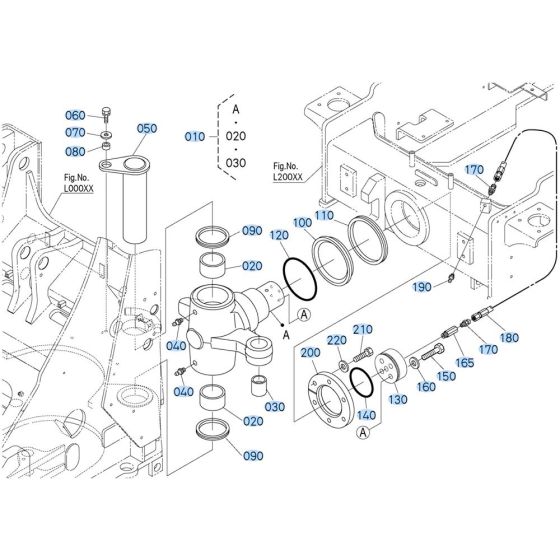 Joint Assembly for Kubota R540 Loader
