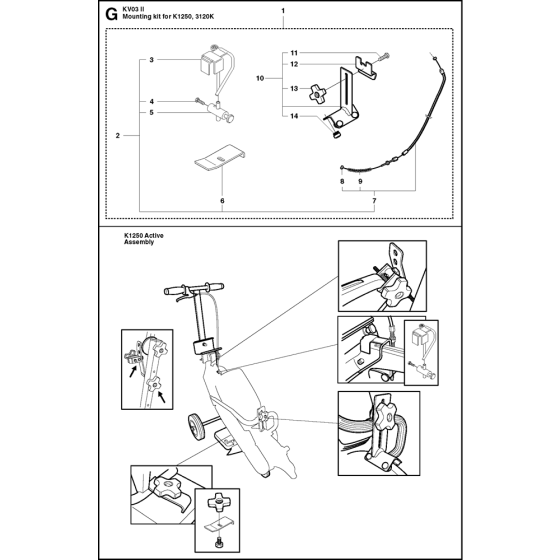 Mounting Kit for Kv03