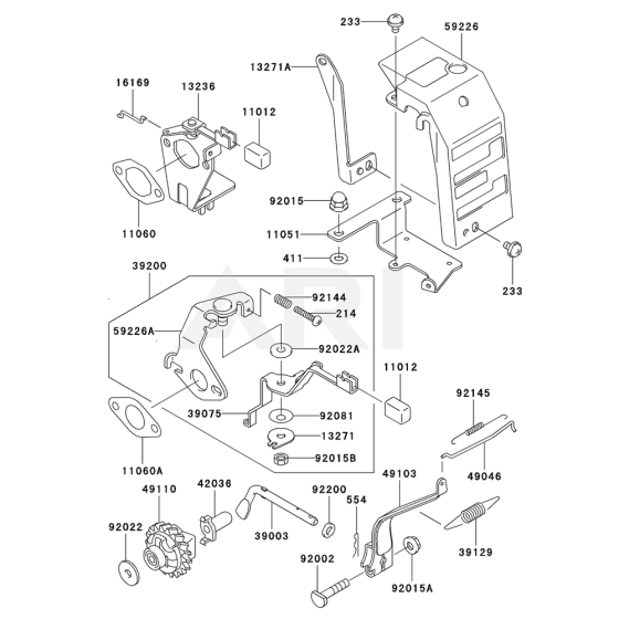 Kawasaki KWN30A Control Equipment