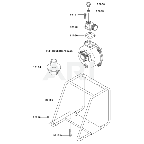Frame/Coupling for KWS20A
