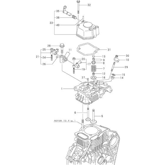 Cylinder Head & Bonnet Assembly