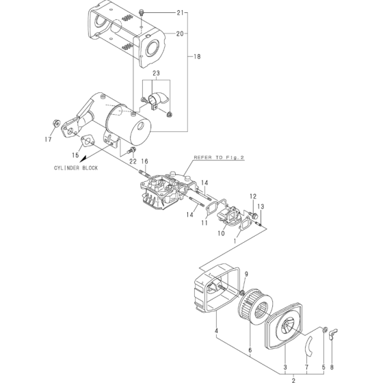 Air Cleaner & Muffler Assembly
