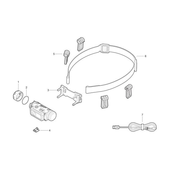 Milwaukee L4HL2 Light Assembly