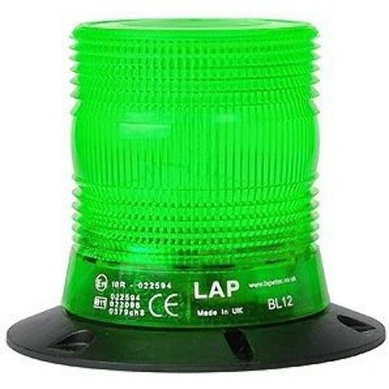 Green Xenon Pulsating Beacon with 3 Bolt Fixing***LAST STOCK***
