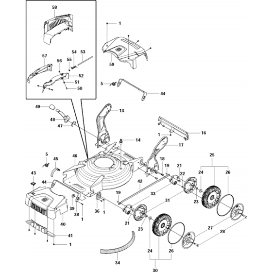 Cutting Deck Assembly for LB 48