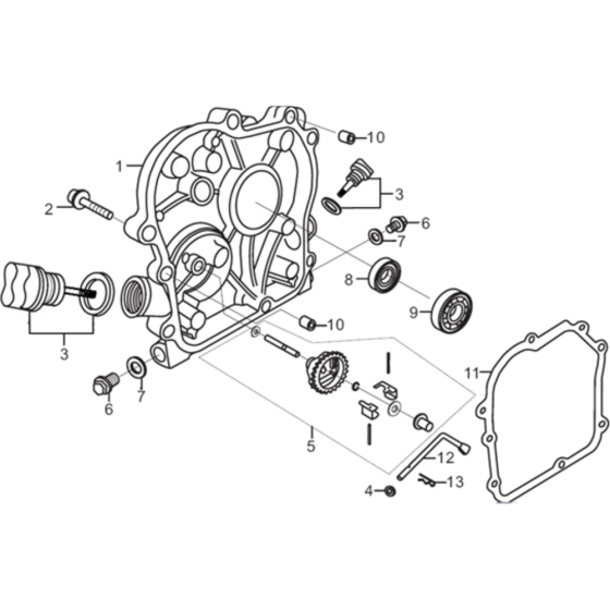 Crankcase Cover Assembly