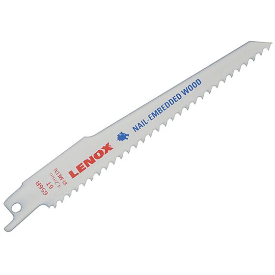Sabre Saw Blade 20572-656R Pack of 5 150mm 6tpi by Lenox - T20572-656R