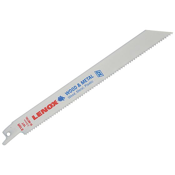 Sabre Saw Blade 20580-810R Pack of 5 200mm 10tpi by Lenox - T20580-810R