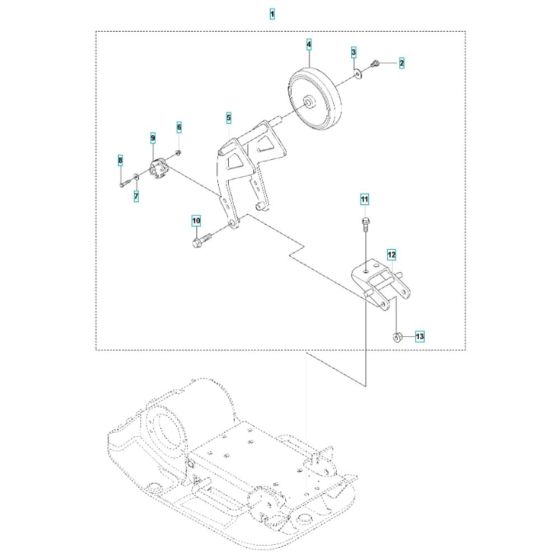 Transport Assembly for Husqvarna