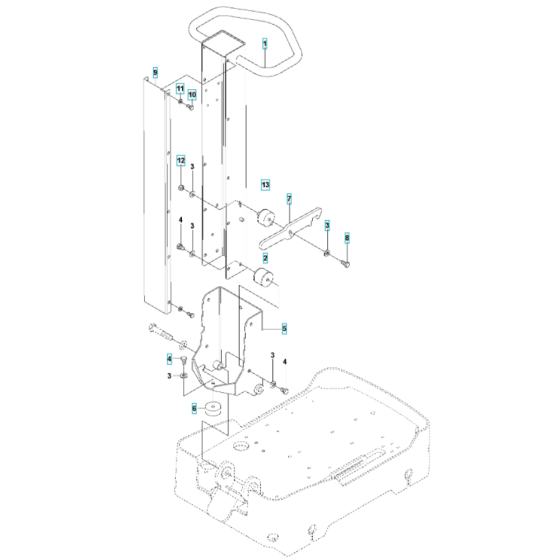 Handle Assembly for LG 300