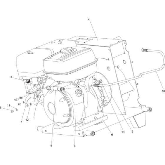 Cylinder Assembly for Atlas Copco