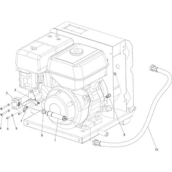 Cylinder Assembly for Atlas Copco