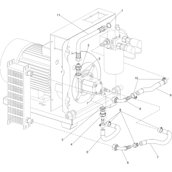 Hoses and Fittings for Atlas Copco