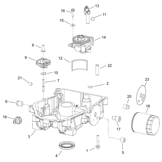Lubrication for Kohler LV675
