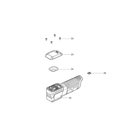 Milwaukee M12CML Assembly