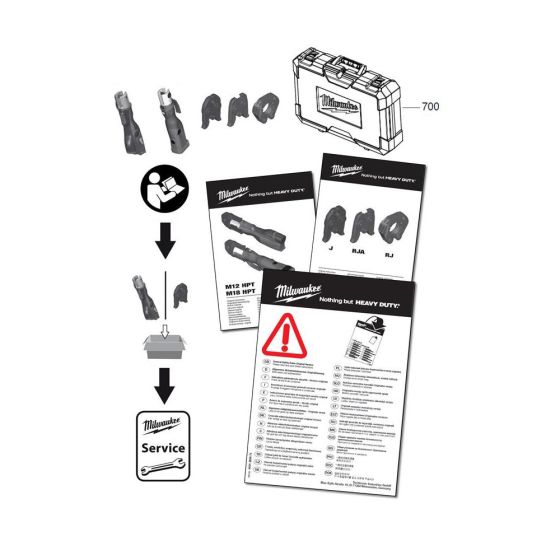 Milwaukee M12HPT Assembly
