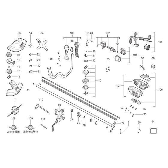 Milwaukee M18FBCU Assembly