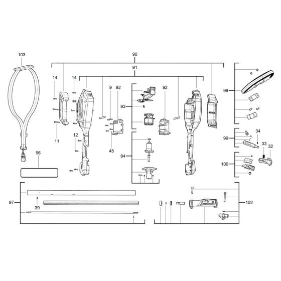Milwaukee M18 FOPH Assembly