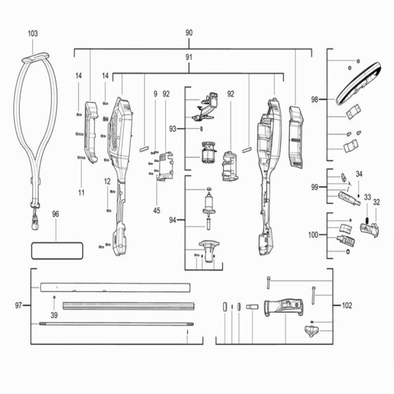 Milwaukee M18FOPHLTKIT Assembly