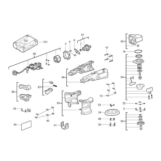 Milwaukee M18FROP21 Assembly