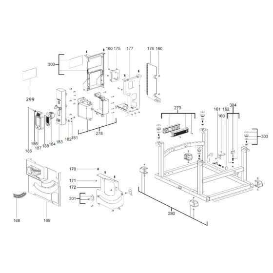 Milwaukee M18FTS210 Assembly