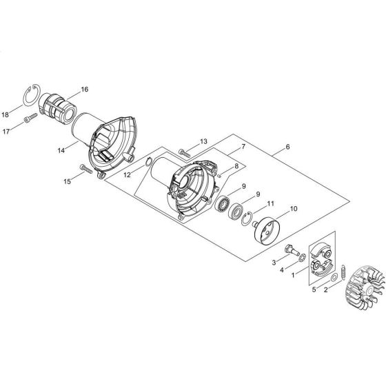 Clutch for Shindaiwa M262S