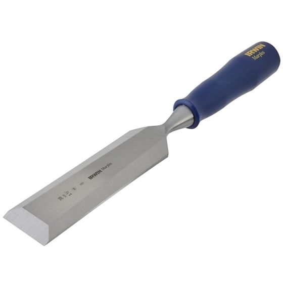 M444 Bevel Edge Chisel Blue Chip Handle 38mm (1.1/2in) by IRWIN Marples - TM444/1-1/2