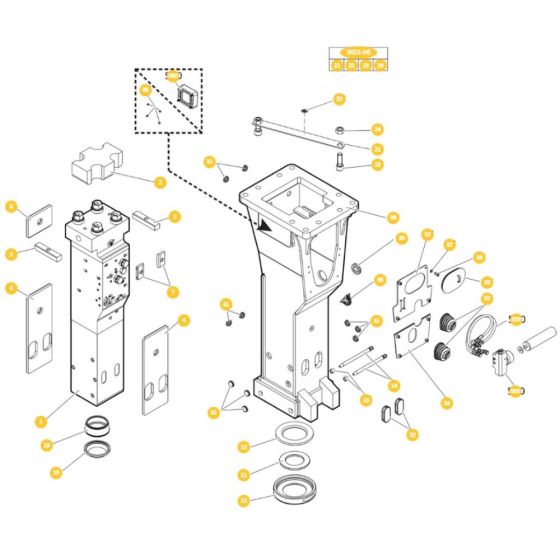 Epiroc MB 1200 DP Breaker