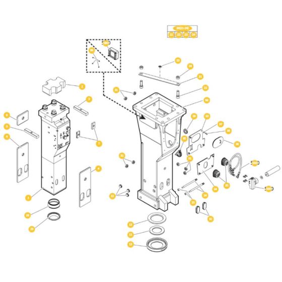 Epiroc MB 1500 DP Breaker