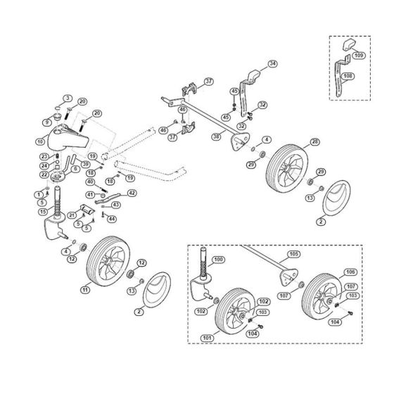 Chassis MB 3 RC
